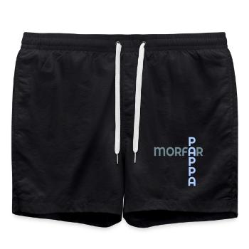 Papa du bébé Grand-père - Short de bain - noir - Devant - AI Model Male 185 light (185cm)