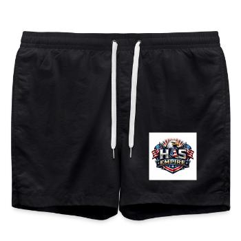 HAS Empire  - Short de bain - noir - Devant - AI Model Male 185 light (185cm)