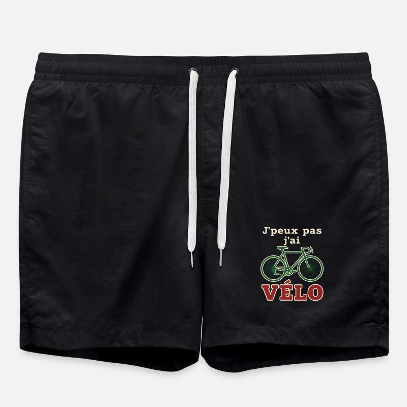 J'peux pas j'ai Vélo - Short de bain - noir