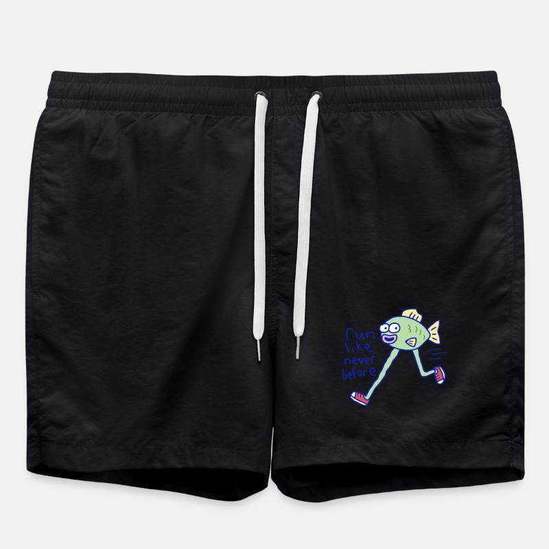 Run Like Never Before - Swim Trunks - black
