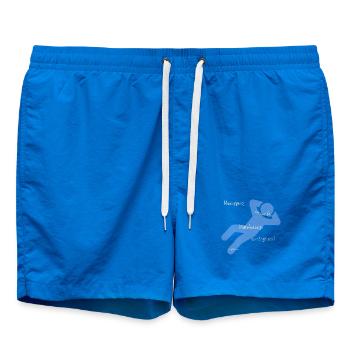 Müssiggang ist nur für Mittelmässige verhängnisvol - Badeshorts - Cobalt blue - Vorne