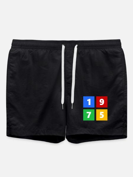 1975 - Swim Trunks - black