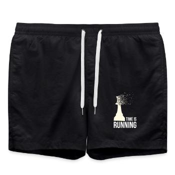 Schach Time is Running Zersteuben Dispersion Roi - Short de bain - noir - Devant - AI Model Male 185 light (185cm)