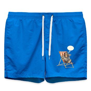 Transat de vacances Monkey Dream - Short de bain - cobalt blue - Devant