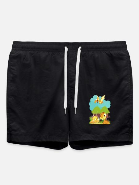 Dino children - Swim Trunks - black