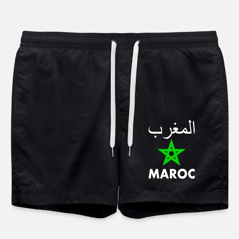 Morocco - Swim Trunks - black