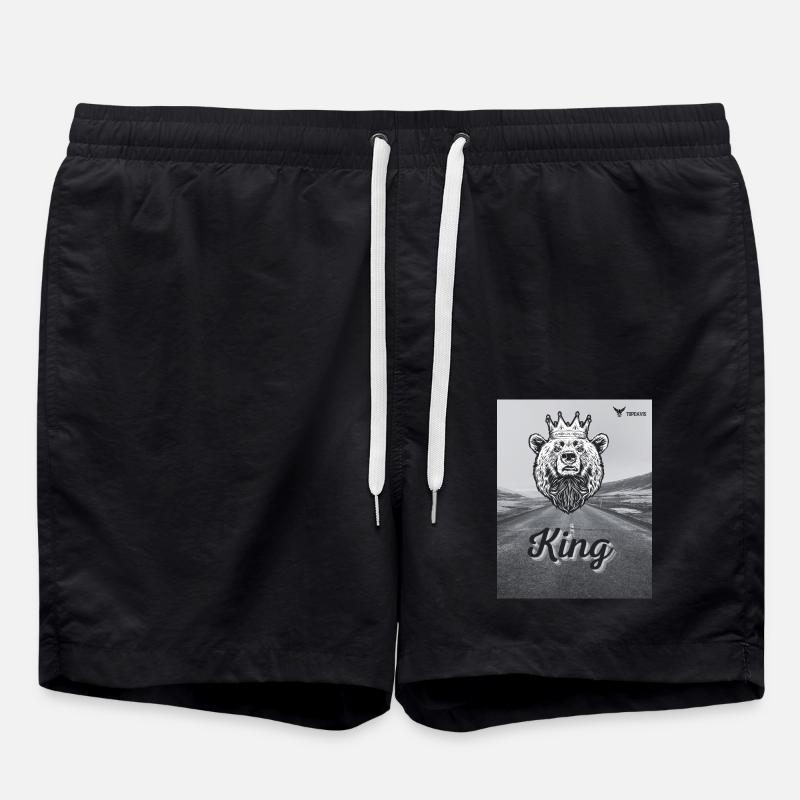 King - Swim Trunks - black