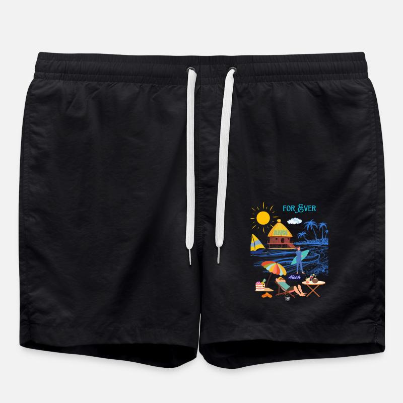 FOR EVER - Swim Trunks - black