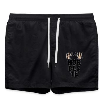 Nord-Est brésilien - Short de bain - noir - Devant - AI Model Male 185 light (185cm)