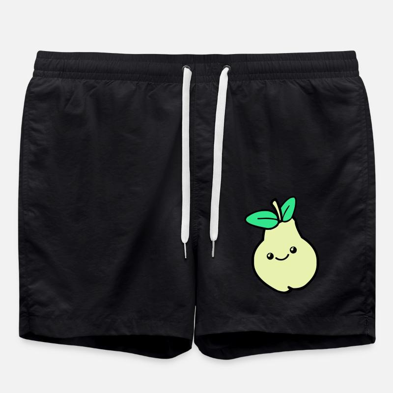 Pear Comic 02 - Swim Trunks - black