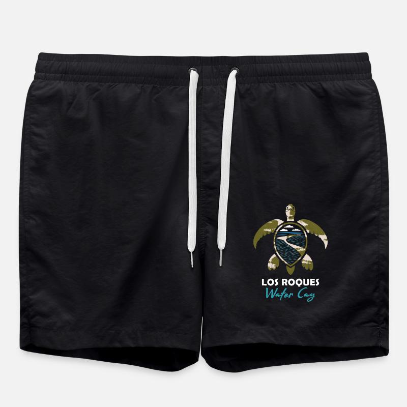 Los Roques Water Cay - Swim Trunks - black