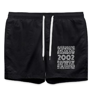 arc 2002 - Badeshorts - Schwarz - Vorne - AI Model Male 185 light (185cm)