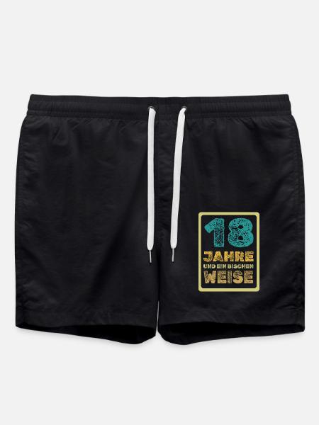 Proverb 18 - Swim Trunks - black