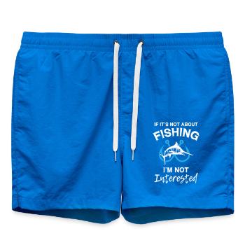 S’il ne s’agit pas de pêche, je ne suis pas intéressé - Short de bain - cobalt blue - Devant