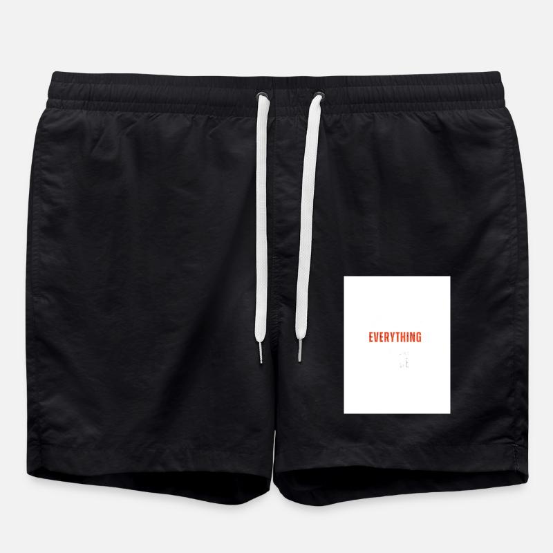 Everything Statement - Badeshorts - Schwarz