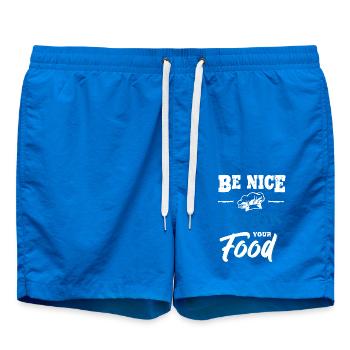 Soyez gentil je cuisine votre chef cuisinier - Short de bain - cobalt blue - Devant