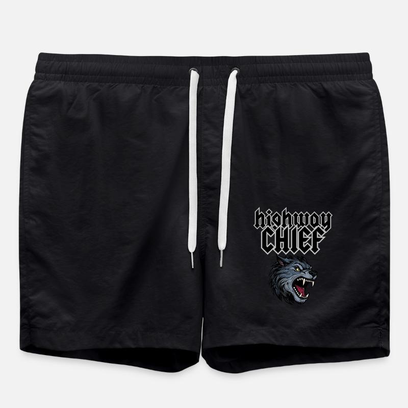 Highway Chief - Badeshorts - Schwarz