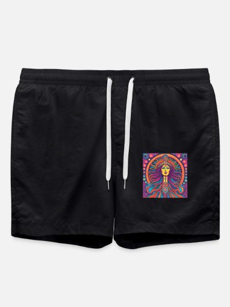 Virgo Spirituality Gift - Swim Trunks - black