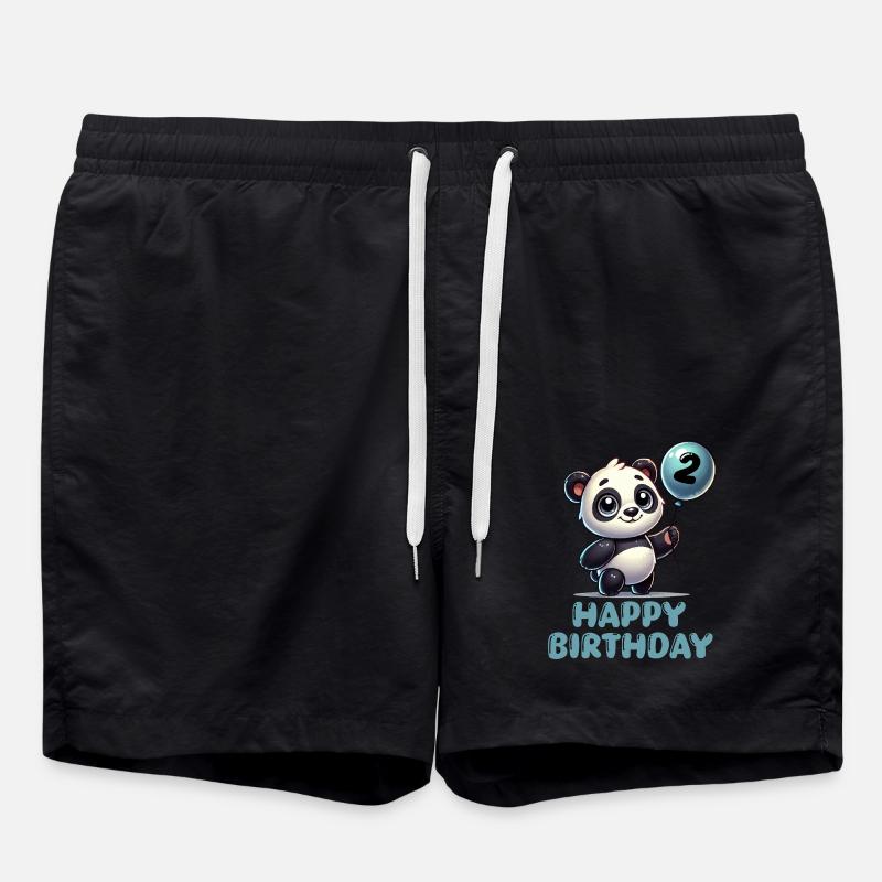Panda BD Ballon Anniversaire 2 - Short de bain - noir