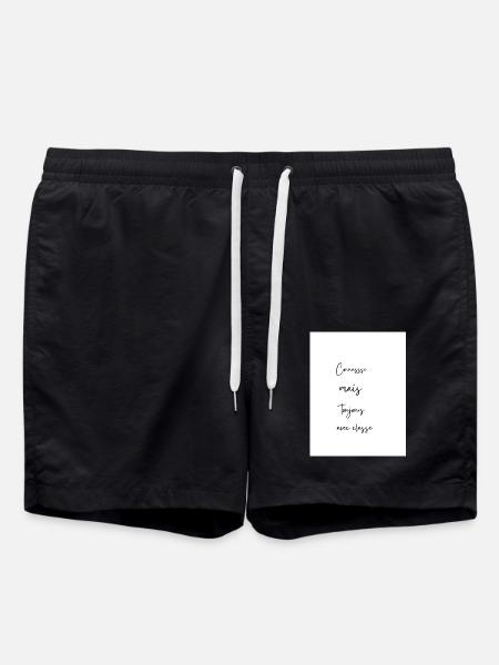 but always with class - Swim Trunks - black