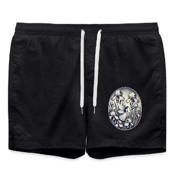 Fée Iris - Short de bain - noir - Devant - AI Model Male 185 light (185cm)