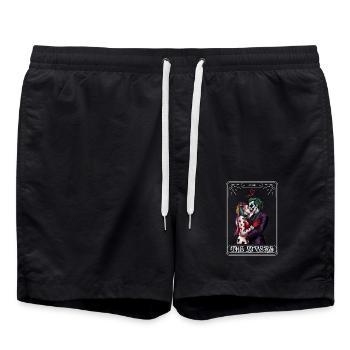 THE LOVERS JOKER - Swim Trunks - black - Front - AI Model Male 185 light (185cm)