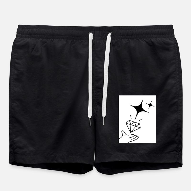 Verso N - Swim Trunks - black