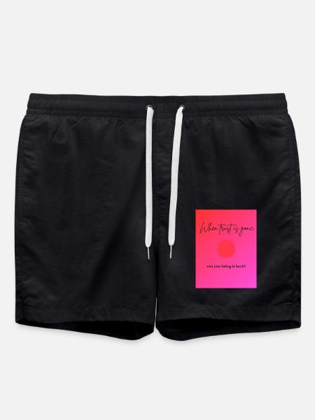 when trust is gone - Short de bain - noir
