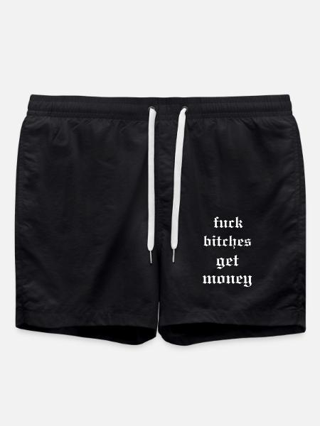 FBGM - Badeshorts - Schwarz