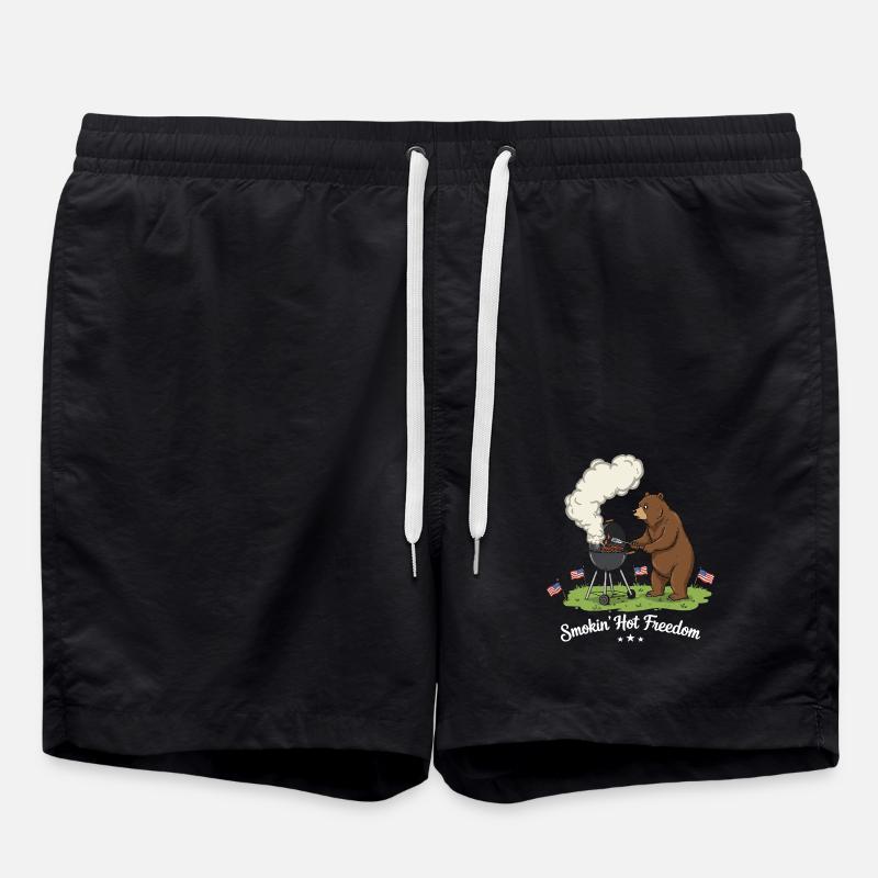 Fort plaisir du barbecue - Short de bain - noir