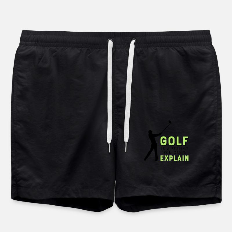 Le golf - Short de bain - noir