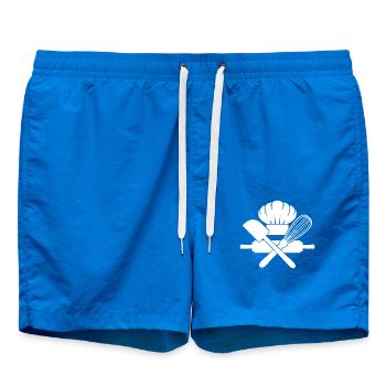 Baking & Pastry Lovers, Baking Tools & Utensils - Swim Trunks - cobalt blue - Front