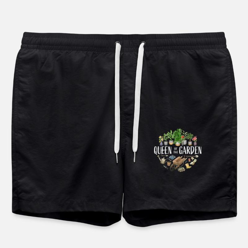 Reine du jardin - Short de bain - noir