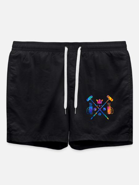 Croquet - Short de bain - noir