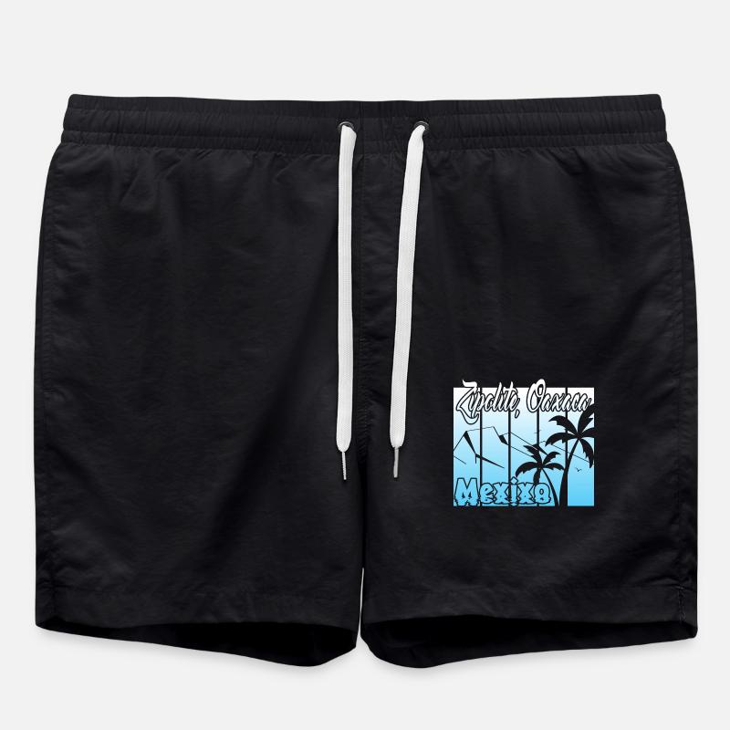 Zipolite Oaxaca - Swim Trunks - black