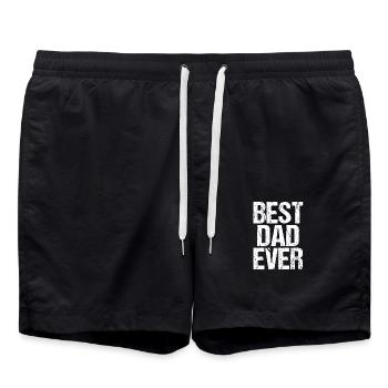 Meilleur papa de tous les temps - Short de bain - noir - Devant - AI Model Male 185 light (185cm)