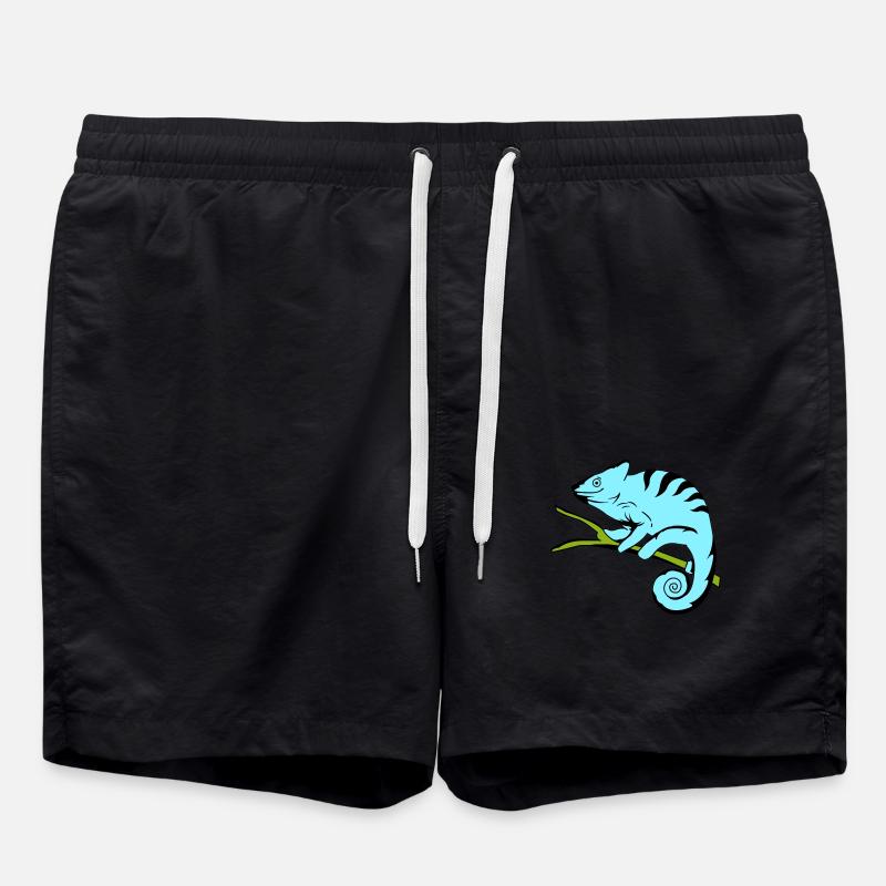 Drôle Cameleon 02 copie - Short de bain - noir