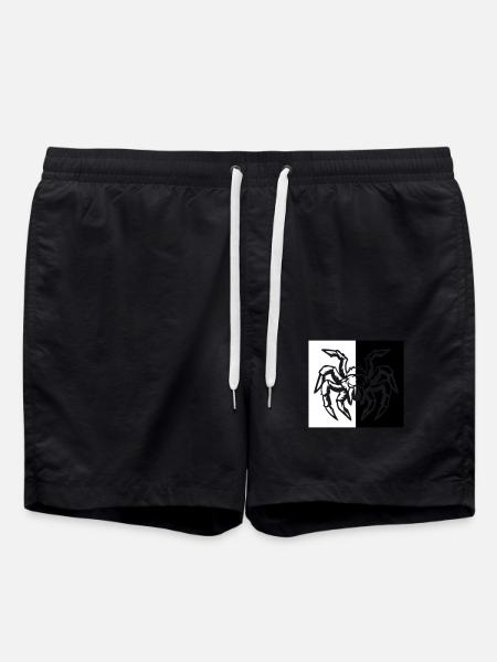 spider spider - Swim Trunks - black