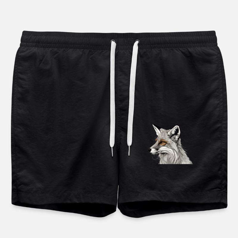 Renard - Short de bain - noir