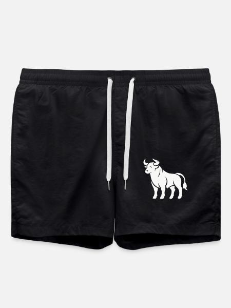 bull - Swim Trunks - black