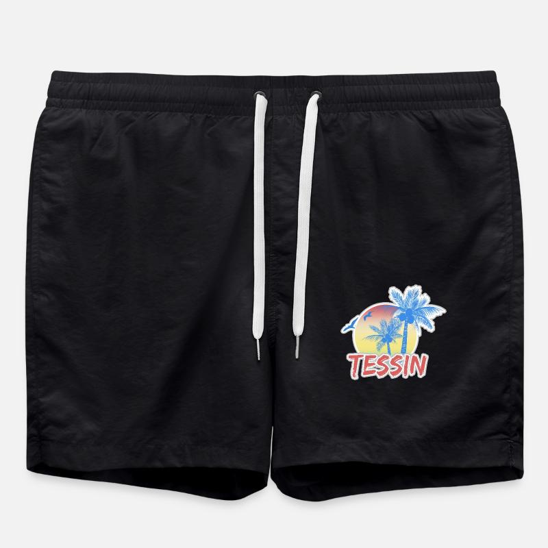 Tessin - Short de bain - noir