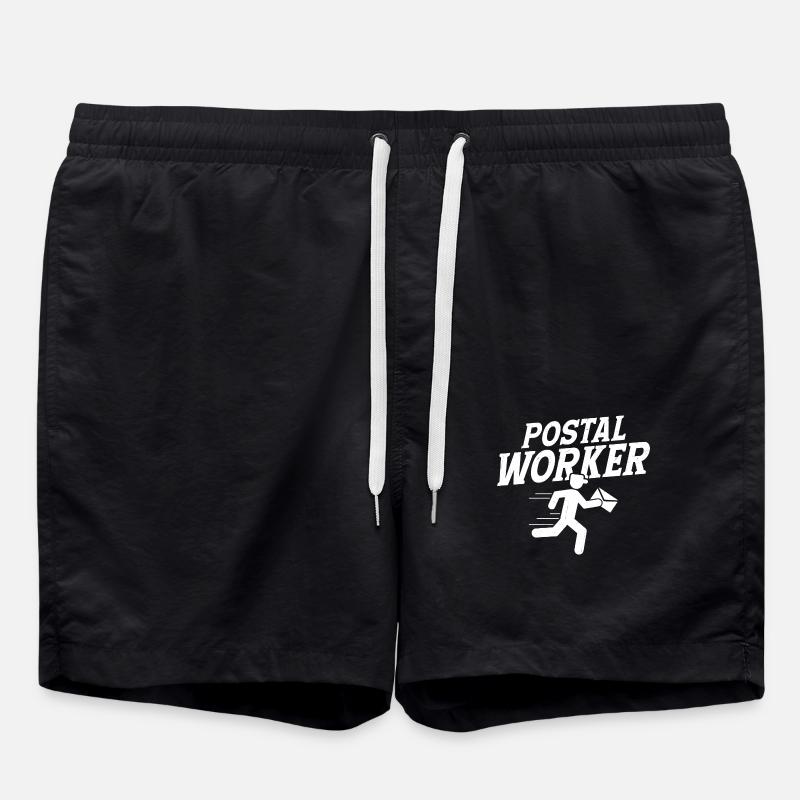 Facteur postier Facteur - Short de bain - noir