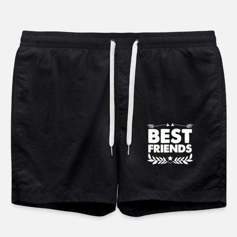 Meilleurs ami - Short de bain - noir