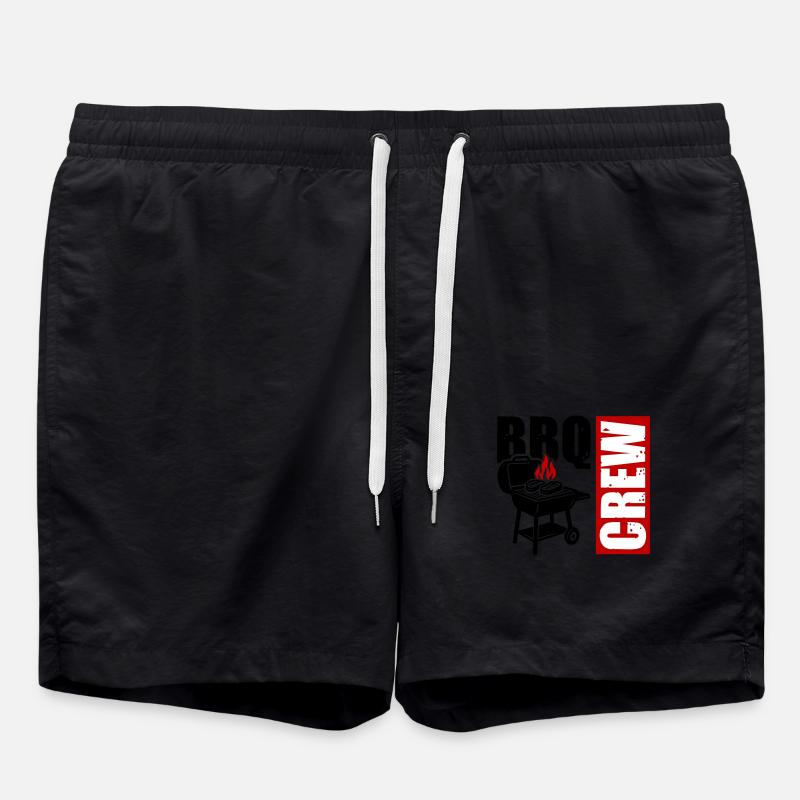 BBq d’équipage de gril - Short de bain - noir