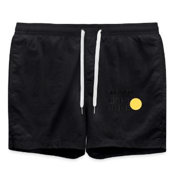 Personal development - Swim Trunks - black - Front - AI Model Male 185 light (185cm)