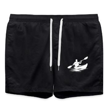 Bateau kayak maniable pour les excursions en kayak - Short de bain - noir - Devant - AI Model Male 185 light (185cm)