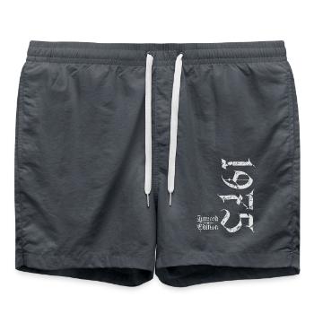 1975 Vintage Limited Edition - Swim Trunks - anthracite - Front - AI Model Male 185 light (185cm)