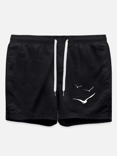 vol de mouettes - Short de bain - noir