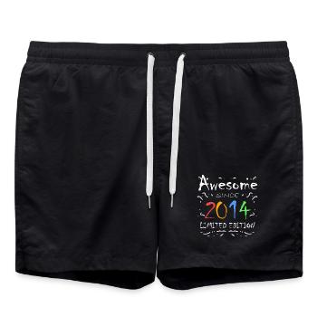 Millésime 2014 - Fantastique depuis 2014 - Short de bain - noir - Devant - AI Model Male 185 light (185cm)