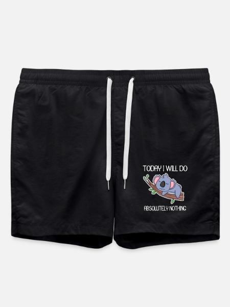 Funny saying, funny sayings - Swim Trunks - black